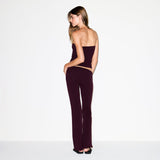 COTTON JERSEY TUBE TOP | CURRANT