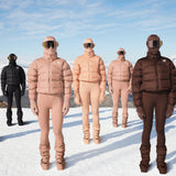 THE NORTH FACE X SKIMS REFINA BODYSUIT | OCHRE